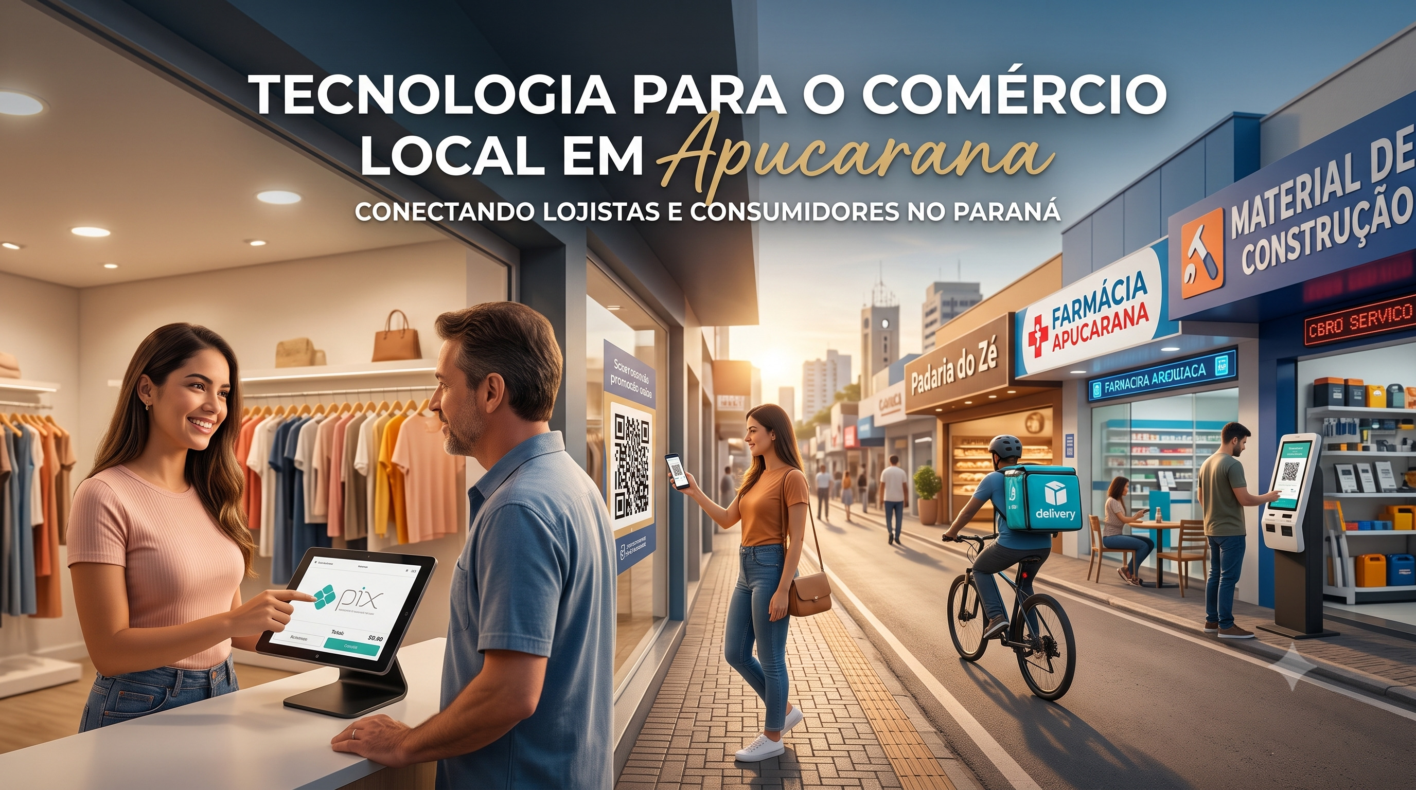 Tecnologia para o Comércio Local em Apucarana